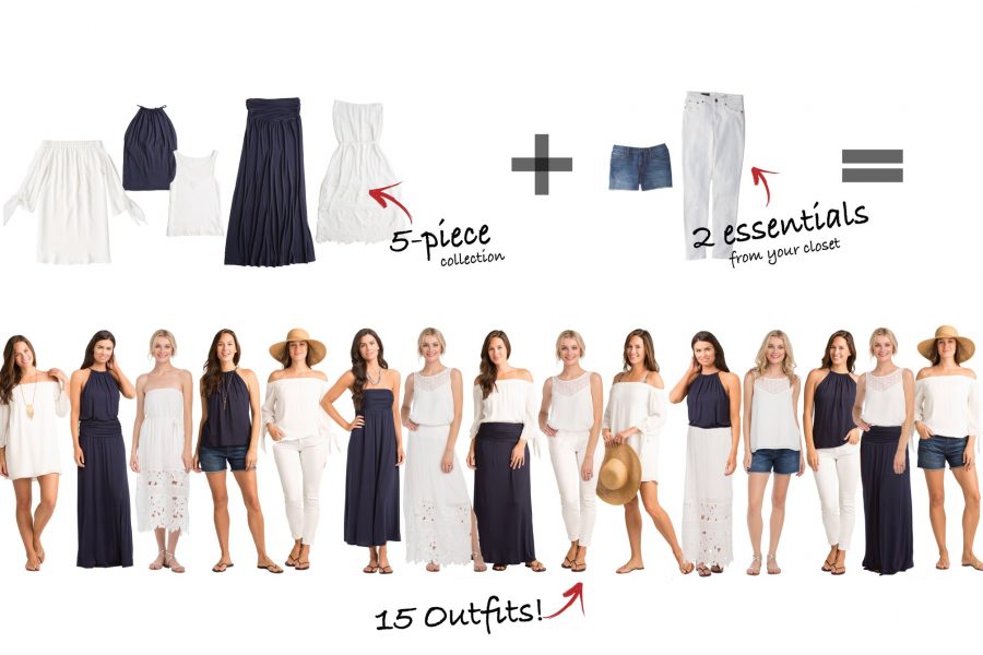 capsule wardrobe for women, capsule wardrobe vacay style, creating a capsule wardrobe, fashion, how to pack for a beach trip, how to pack for a beach vacation, how to pack for a resort, how to pack for a summer vacation, packing a capsule wardrobe, resort wear, summer capsule wardrobe, what to pack