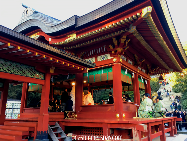 Traditional Japanese Wedding Kamakura, Japan