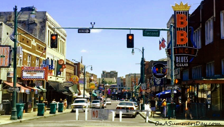 Beale Street in Memphis, Tennessee