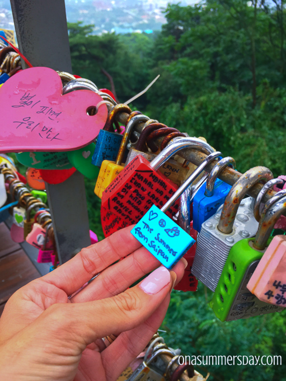 Love Locks Namsan Seoul Tower