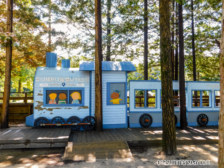 Nami Island UNICEF Charity Train