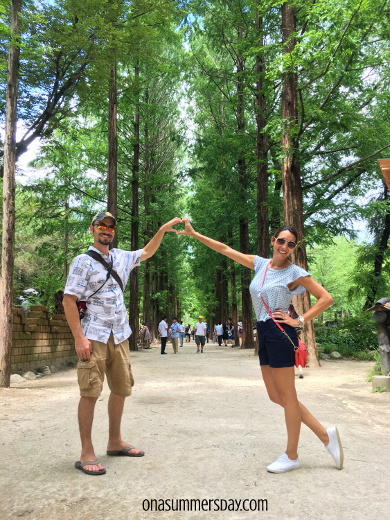 Sequoia Lane Nami Island South Korea