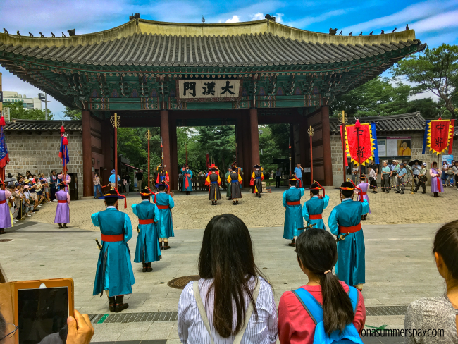 Deoksugung Palace Changing of the Guards Seoul