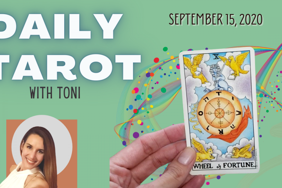 Daily Tarot card reading with Toni for September 15, 2020