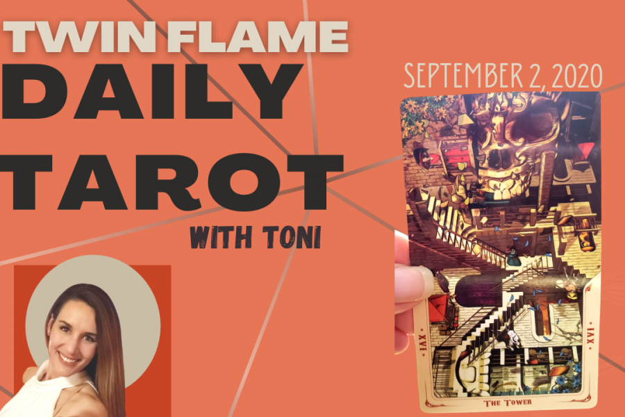 The Twin Flame Daily Tarot card reading with Toni for September 2, 2020