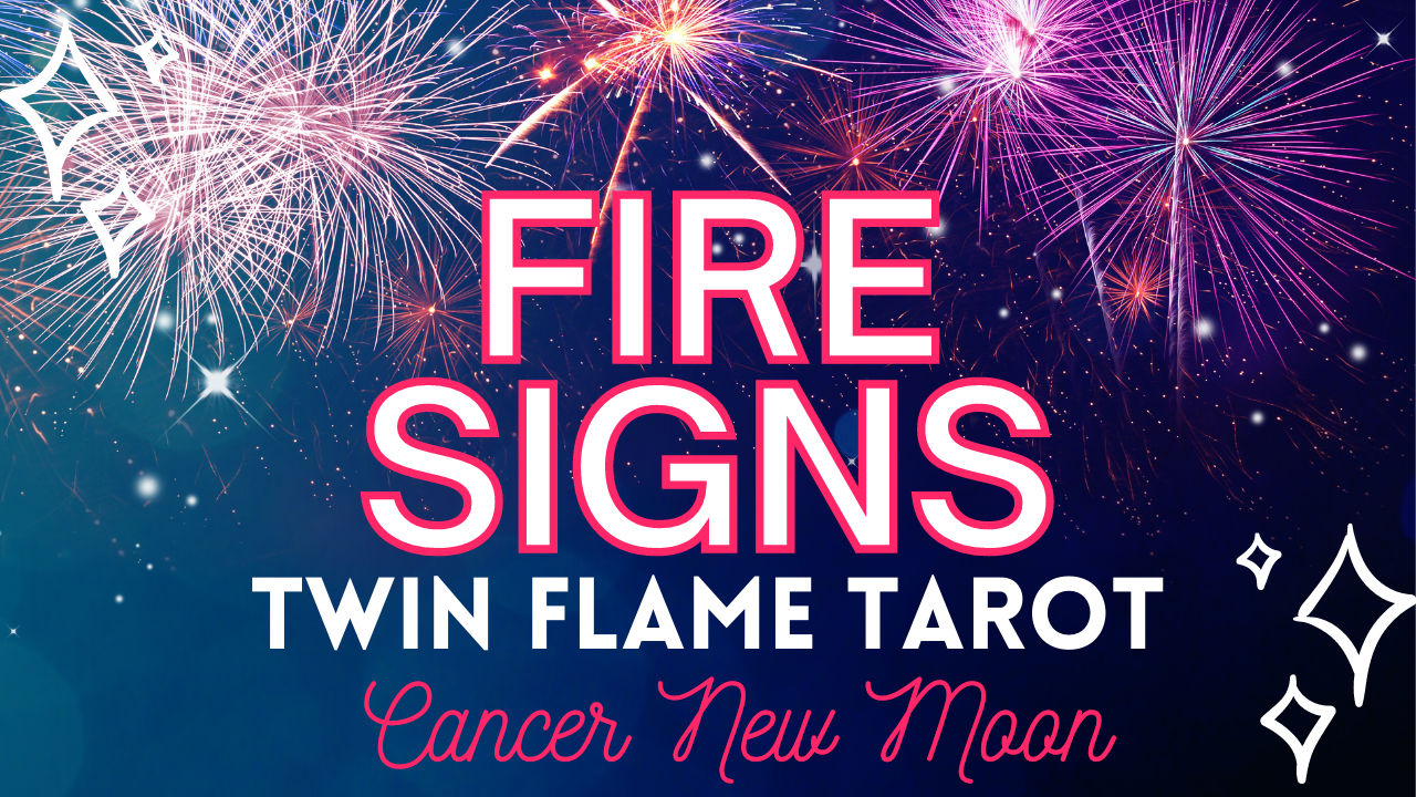 fire signs sagittarius leo aries Twin Flame Tarot